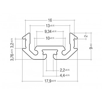 Алюминиевый профиль LED Strip Alu Profile-Z200